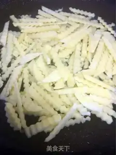 Make Spicy wave potatoes step 3