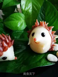 Make Little hedgehogs step 22
