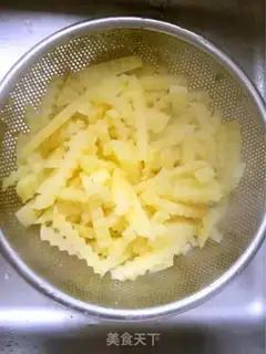 Make Spicy wave potatoes step 4