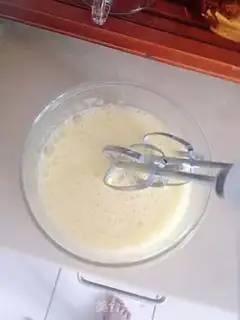 Make Chocolate lava cake step 1
