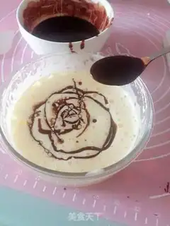 Make Chocolate lava cake step 2