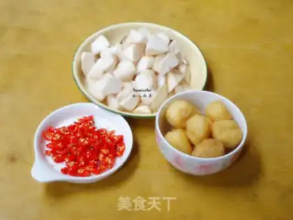 Make The almonds and the tofu step 0