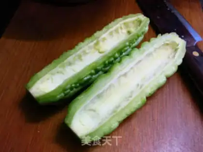 Make A cold, bitter melon step 0