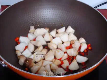 Make The almonds and the tofu step 2