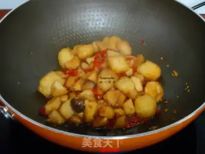 Make The almonds and the tofu step 4