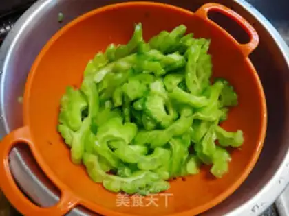Make A cold, bitter melon step 3