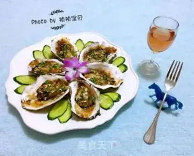 Make Oysters roasted with garlic step 12