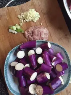 Make Soup and eggplant step 0