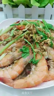 Make Garlic veggie shrimp step 5