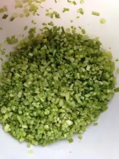 Make Celery pork dumplings step 0