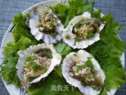 Make Garlic roasted oysters step 4