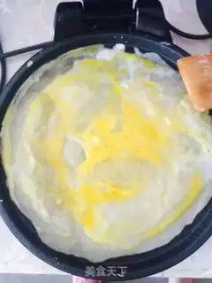 Make Egg pancakes step 4