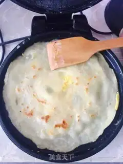 Make Egg pancakes step 6