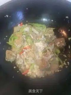 Make Stinky tofu chili step 3