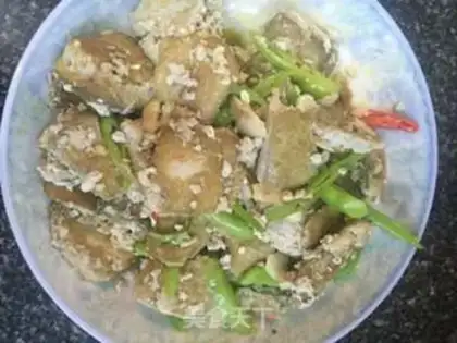 Make Stinky tofu chili step 4