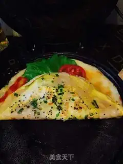 Make Egg pancakes step 9