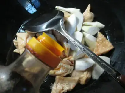 Make Burn the tofu in white step 4