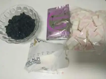 Make Black gallons of cow candy step 0