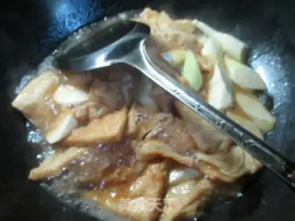 Make Burn the tofu in white step 7