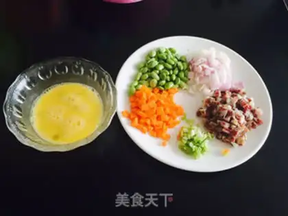 Make Five-colored rice step 1