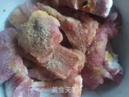 Make Chestnut steak step 1