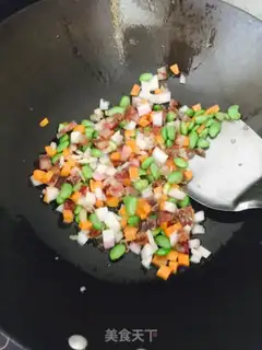 Make Five-colored rice step 3