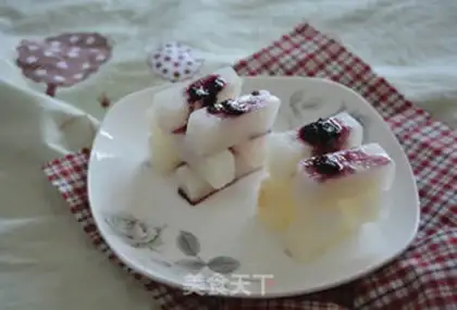 Make Blueberry Mountain step 4