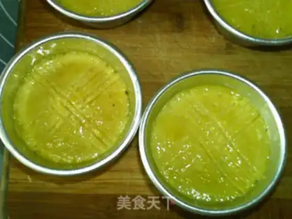 Make French blueberry cheese mooncake step 16