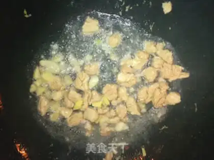 Make Autumn fried meat step 2