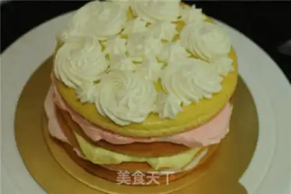 Make Cake with light cream step 10
