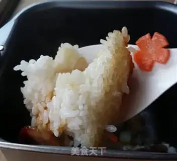 Make Sausage pot and rice step 12
