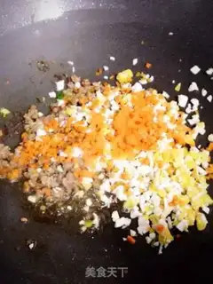 Make Salted eggs with green tofu step 3