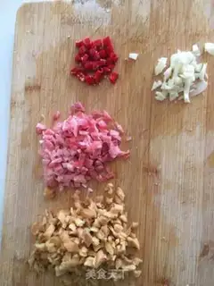 Make Blue bean radish step 1