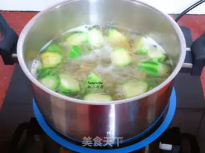Make Fish-head silk soup step 5