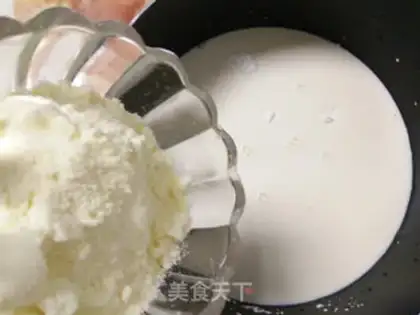 Make Small milk coconut step 4