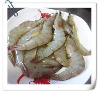 Make Spicy white shrimp step 1