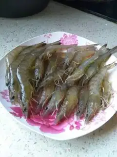 Make Garlic fan shrimp step 0