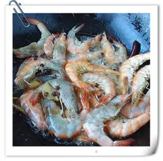 Make Spicy white shrimp step 4
