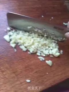 Make Garlic fan shrimp step 5