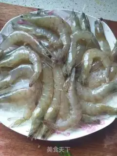 Make Garlic fan shrimp step 6