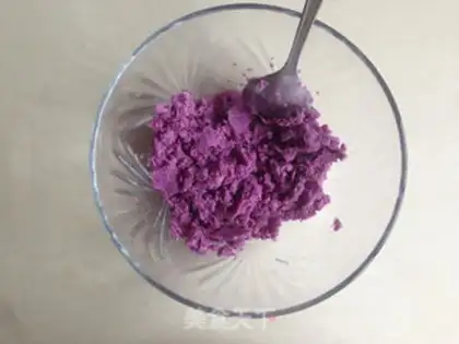 Make Sesame potato ball step 1