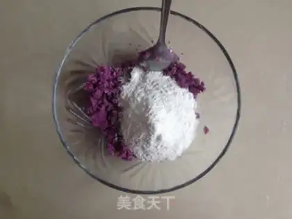 Make Sesame potato ball step 2