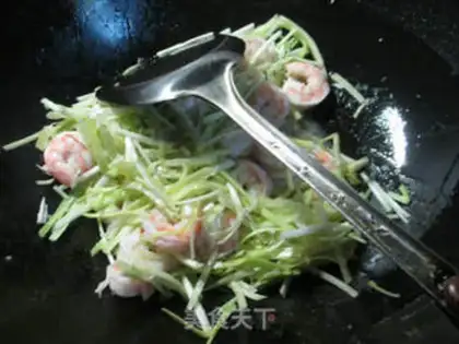 Make Shrimp sprouts step 4