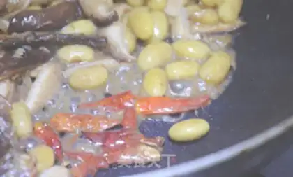 Make Freckles of mushrooms and soybeans step 5
