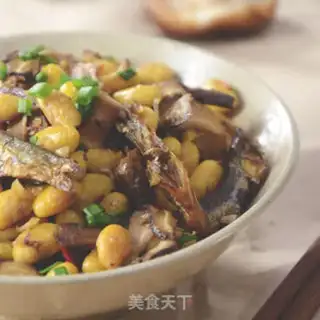 Make Freckles of mushrooms and soybeans step 6