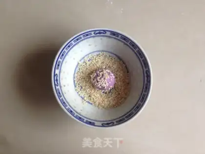 Make Sesame potato ball step 7