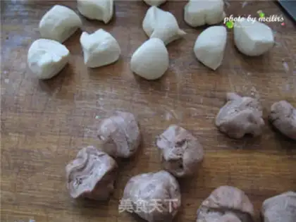 Make Flower buns step 10