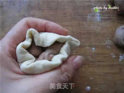 Make Flower buns step 13