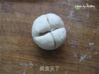 Make Flower buns step 15