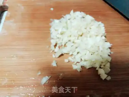 Make cucumber with a golden pin mushroom step 4
